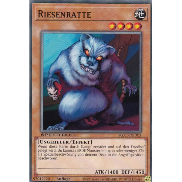Riesenratte SGX1-DED03