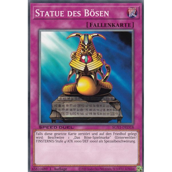 Statue des B&ouml;sen SGX1-DED18