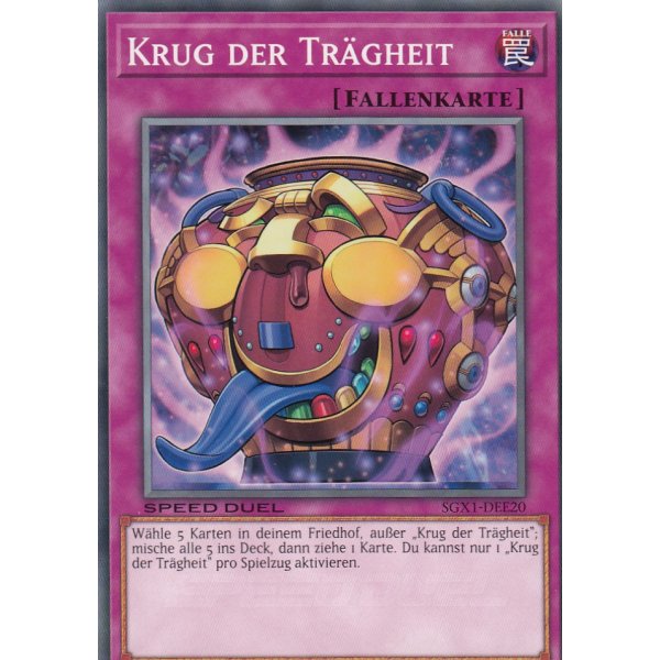 Krug der Tr&auml;gheit SGX1-DEE20