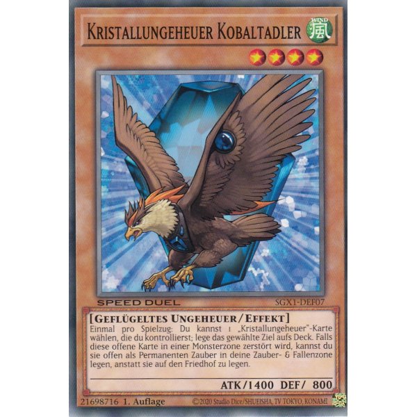 Kristallungeheuer Kobaltadler SGX1-DEF07