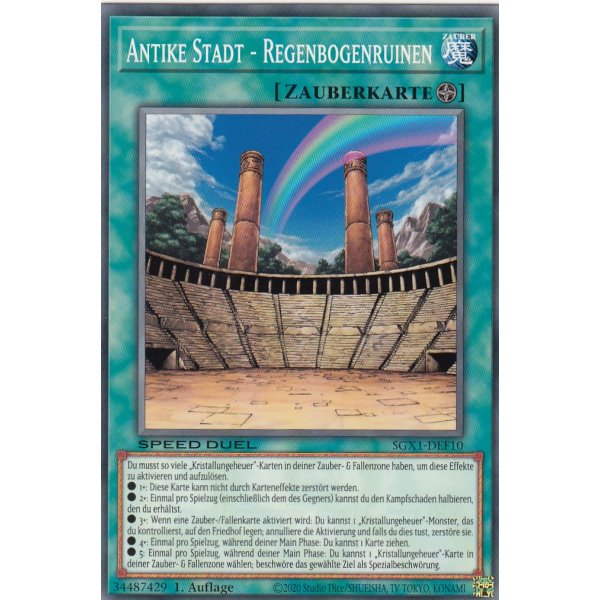 Antike Stadt - Regenbogenruinen SGX1-DEF10