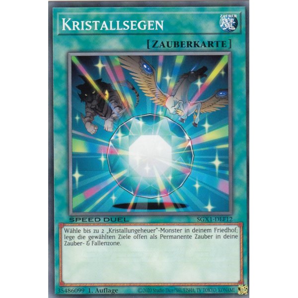 Kristallsegen SGX1-DEF12