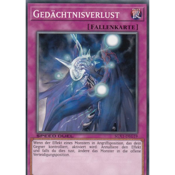 Ged&auml;chtnisverlust SGX1-DEG19