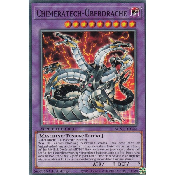 Chimeratech-&Uuml;berdrache SGX1-DEG22