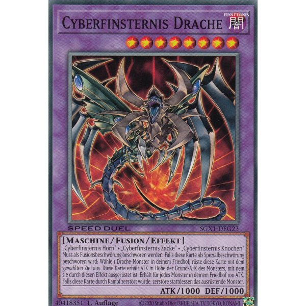 Cyberfinsternis Drache SGX1-DEG23
