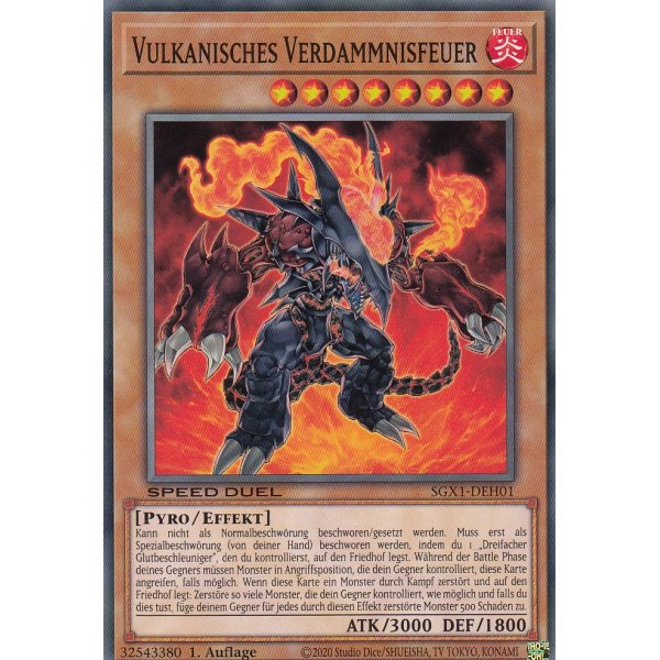 Vulkanisches Verdammnisfeuer SGX1-DEH01-C