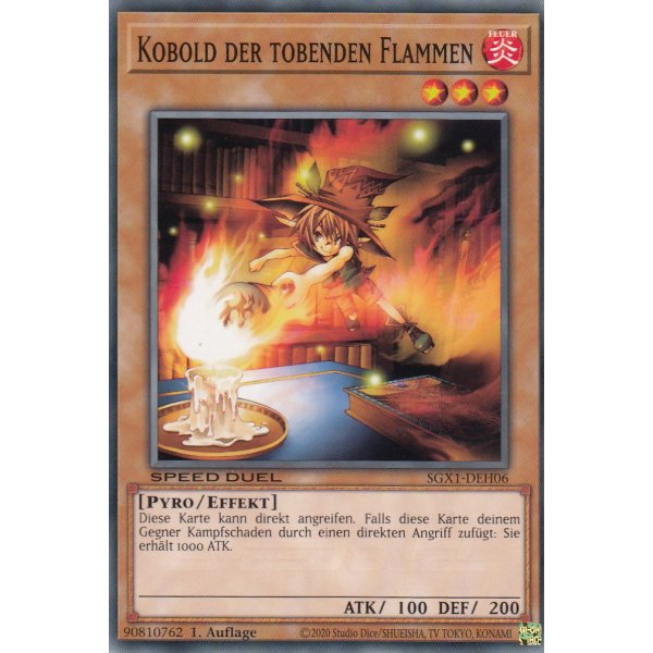 Kobold der tobenden Flammen SGX1-DEH06