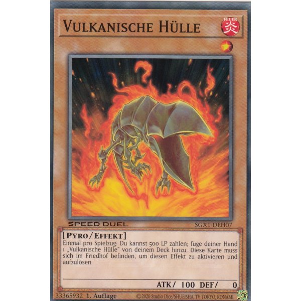 Vulkanische H&uuml;lle SGX1-DEH07