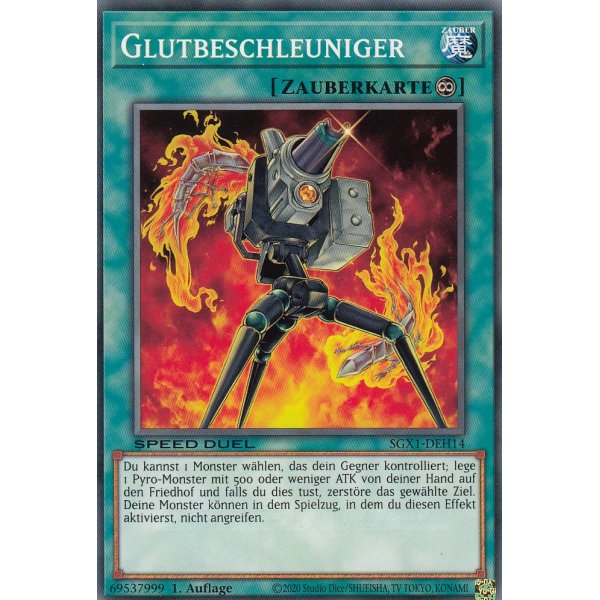Glutbeschleuniger SGX1-DEH14