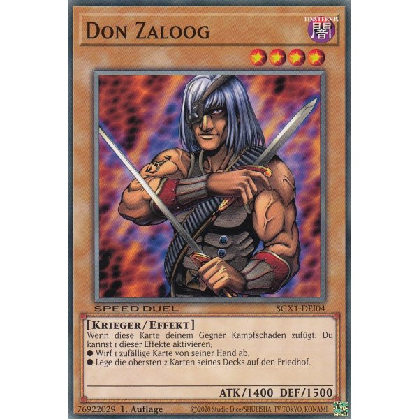 Don Zaloog SGX1-DEI04-C