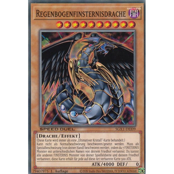 Regenbogenfinsternisdrache SGX1-DEI09