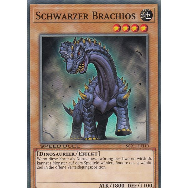 Schwarzer Brachios SGX1-DEI10