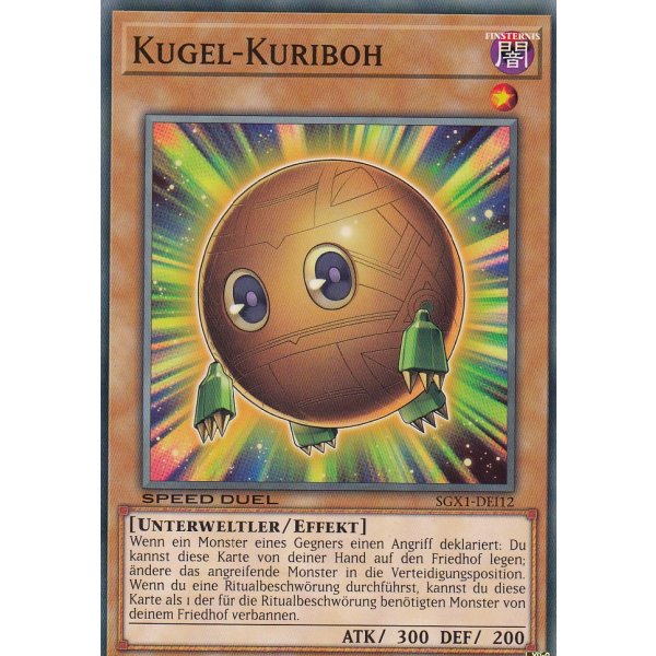 Kugel-Kuriboh SGX1-DEI12-C