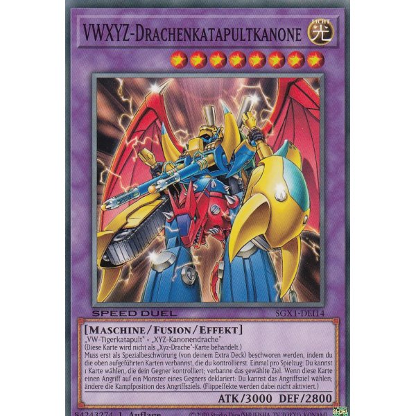 VWXYZ-Drachenkatapultkanone SGX1-DEI14