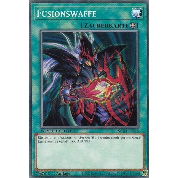 Fusionswaffe SGX1-DEI16