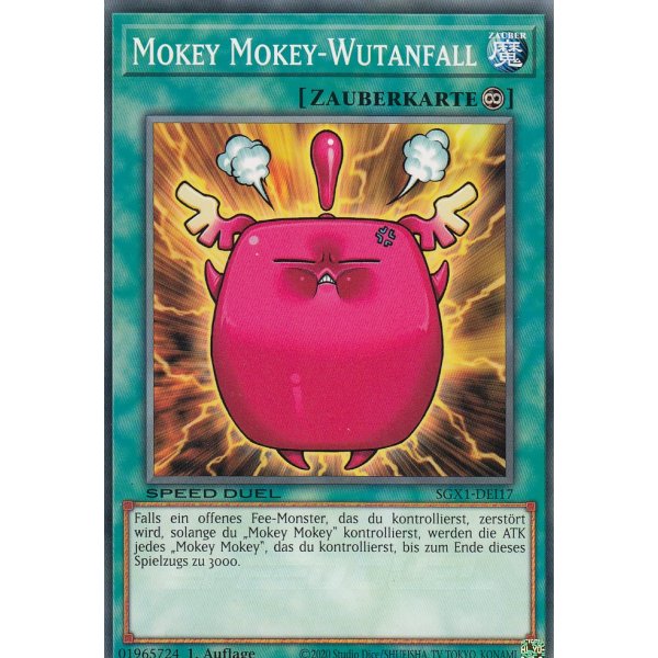 Mokey Mokey-Wutanfall SGX1-DEI17