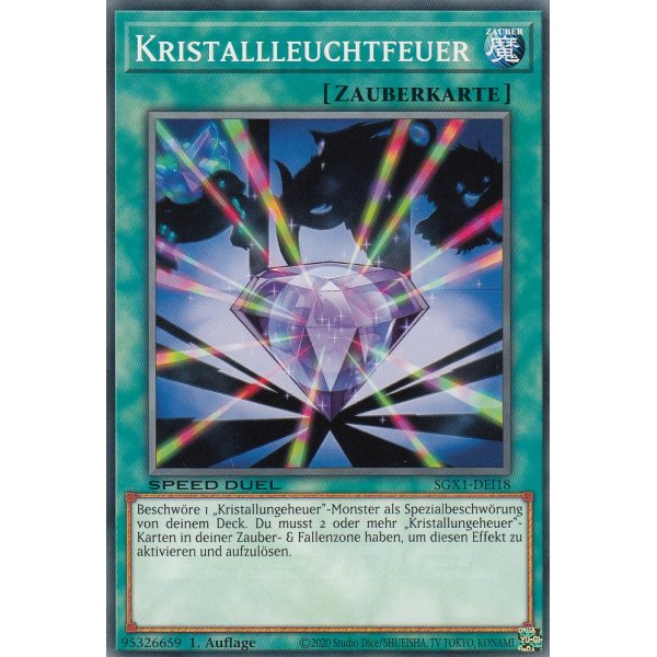 Kristallleuchtfeuer SGX1-DEI18