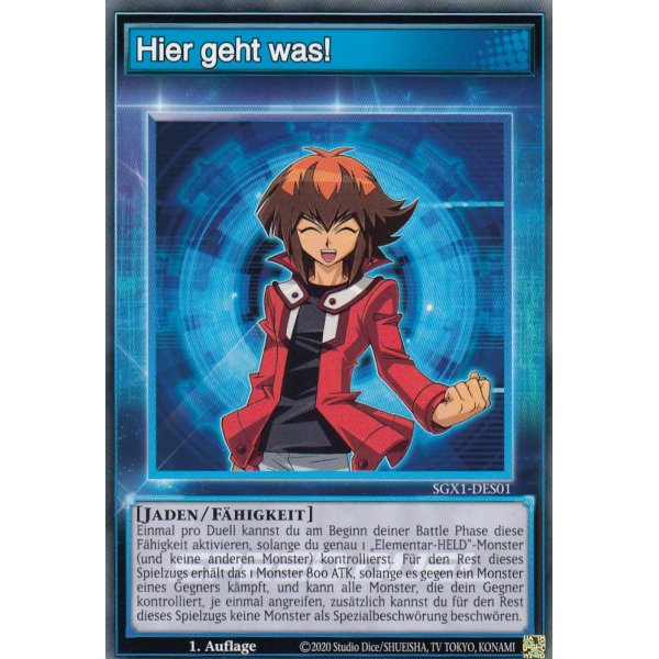 Hier geht was! SGX1-DES01