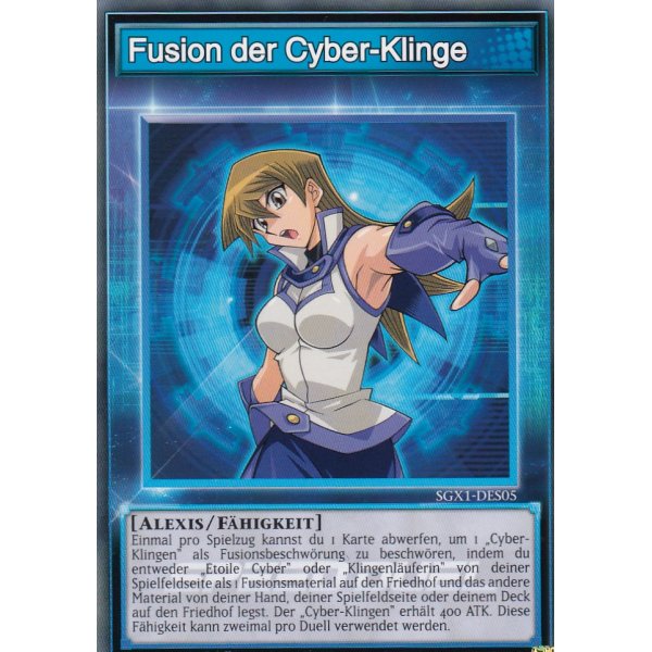 Fusion der Cyber-Klinge SGX1-DES05