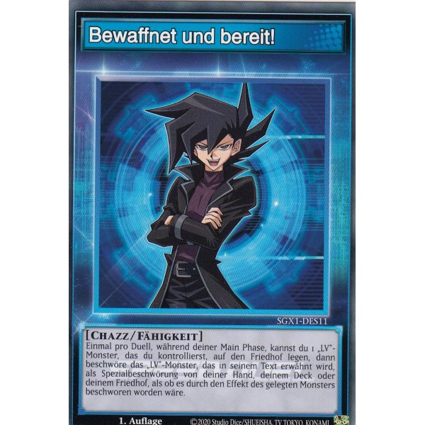 Bewaffnet und bereit! SGX1-DES11