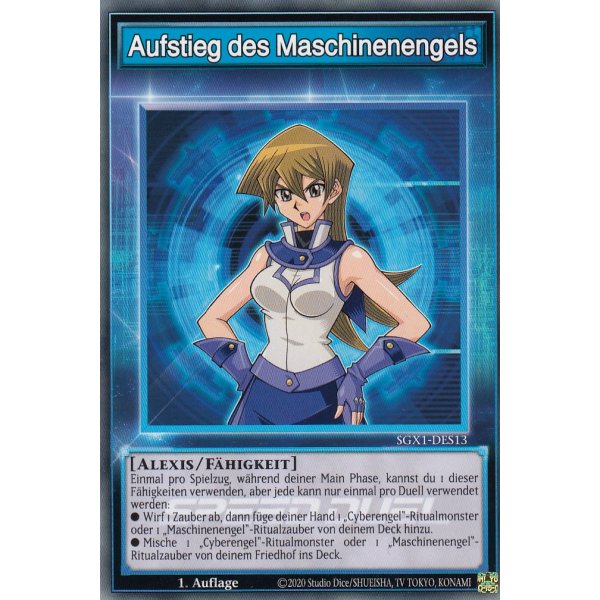 Aufstieg des Maschinenengels SGX1-DES13