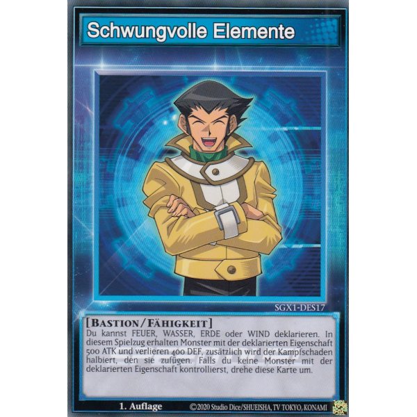 Schwungvolle Elemente SGX1-DES17