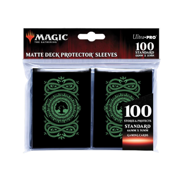Magic Sleeves - Mana Color Forest (100 H&uuml;llen) von Ultra Pro