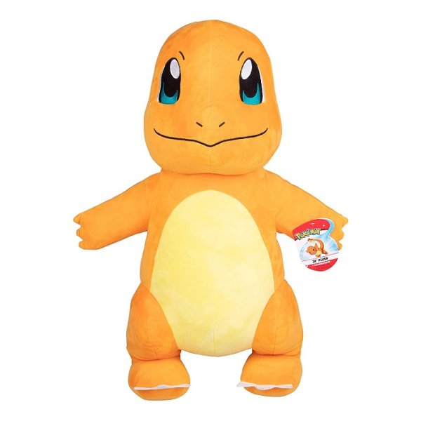 Glumanda Pl&uuml;schfigur 60 cm - Pokemon Kuscheltier von Wicked Cool Toys