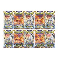 Schwert & Schild 10x Strahlende Sterne Booster (deutsch)