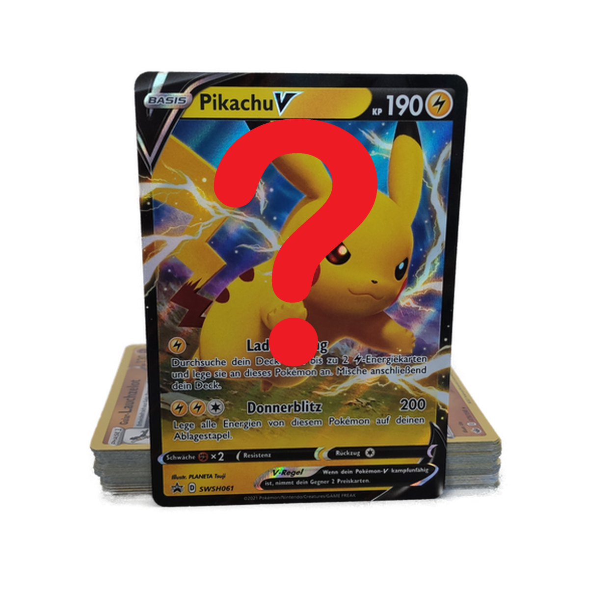 50 gemischte Pokemon Karten + 1 seltene V-Karte - Deutsch Pokemon kaufen