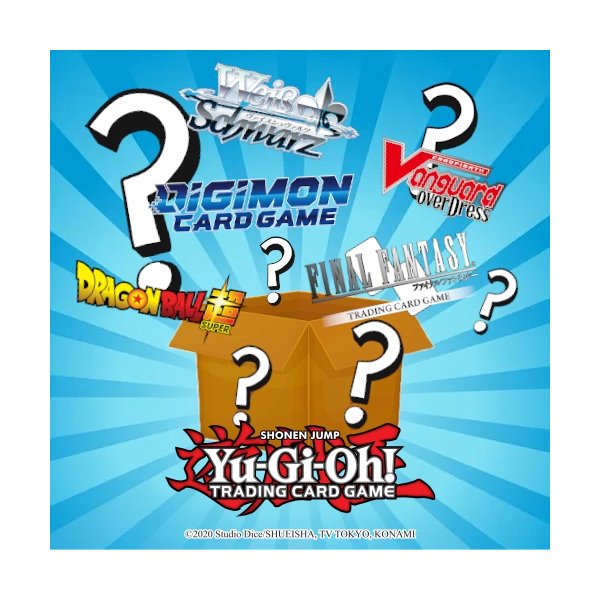 TCG Mystery Box YuGiOh! + 2 weitere TCG Spiele!