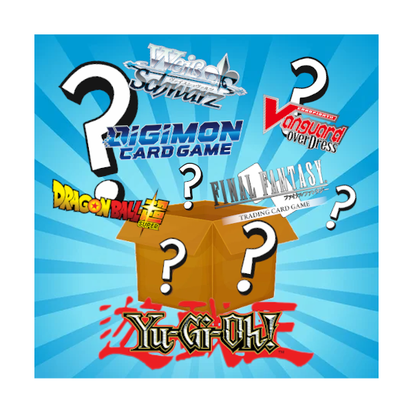 TCG Mystery Box YuGiOh! + 2 weitere TCG Spiele!