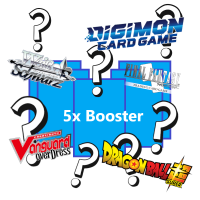 TCG Mystery Booster Set (5x Booster aus verschiedenen TCGs)