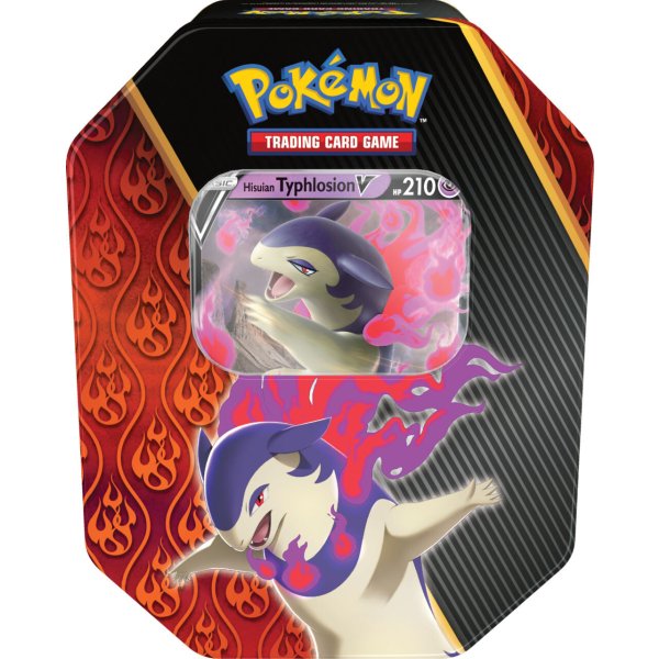 Pokemon Hisuian Typhlosion V Sommer Tin Box 2022 (englisch)