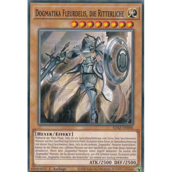 Dogmatika Fleurdelis, die Ritterliche SDAZ-DE006