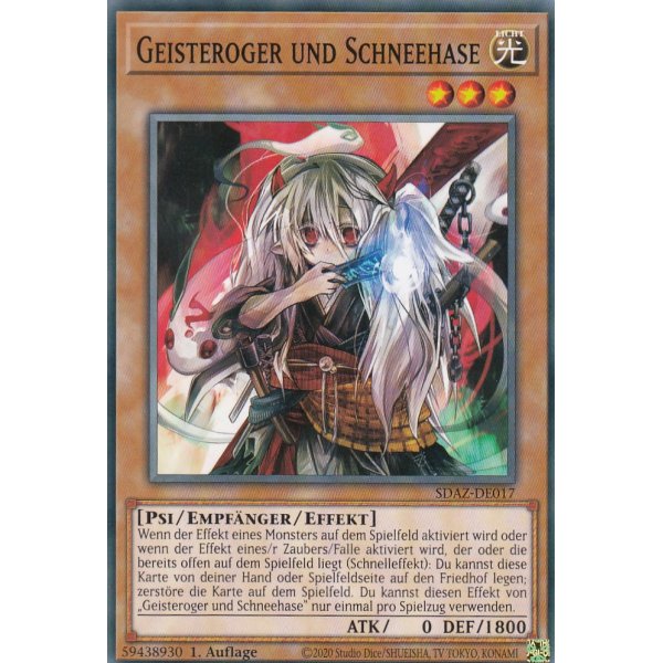 Geisteroger und Schneehase SDAZ-DE017