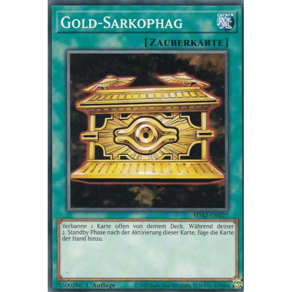 Gold-Sarkophag SDAZ-DE027