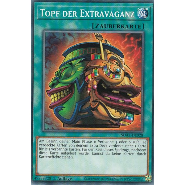 Topf der Extravaganz SDAZ-DE028