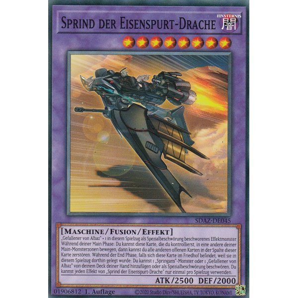 Sprind der Eisenspurt-Drache SDAZ-DE045