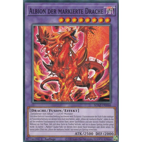 Albion der markierte Drache SDAZ-DE046
