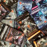5 gemischte Magic Draft Booster Packs (deutsch)