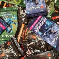 5 gemischte Magic Draft Booster Packs (englisch)