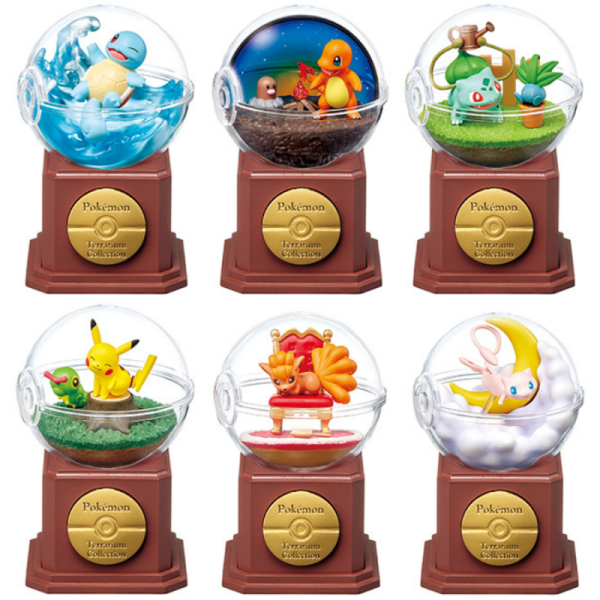 Pok&eacute;mon Terrarium Collection 10 - alle 6 Figuren