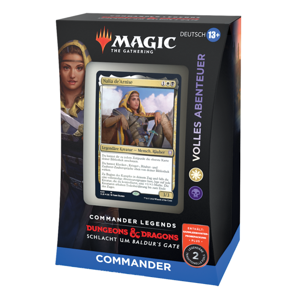 Commander Legends: Schlacht um Baldurs Gate Commander Deck - Volles Abenteuer (deutsch)