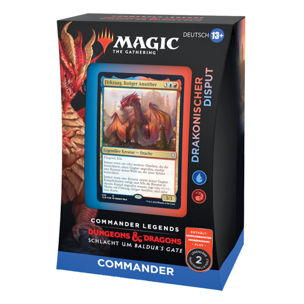 Commander Legends: Schlacht um Baldurs Gate Commander Deck - Drakonischer Disput (deutsch)