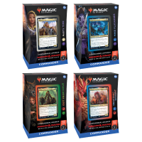 Commander Legends: Battle for Baldur's Gate alle 4 Commander Decks (englisch)