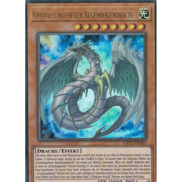 Kristallungeheuer Regenbogendrache GFP2-DE001