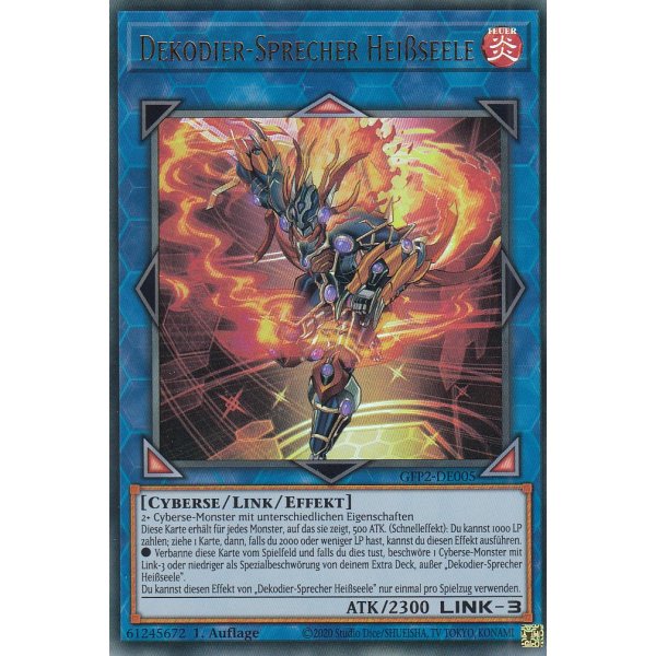 Dekodier-Sprecher Hei&szlig;seele GFP2-DE005