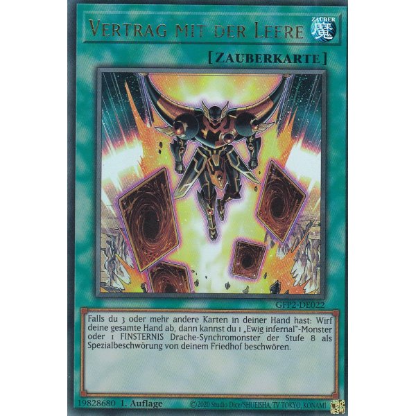 Vertrag mit der Leere GFP2-DE022