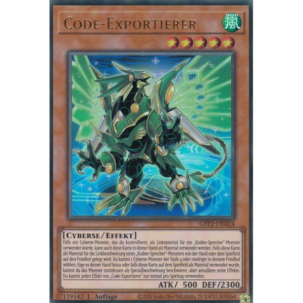 Code-Exportierer GFP2-DE024